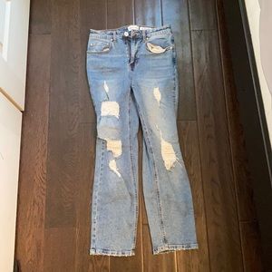 Indigo Rein Straight Leg Jeans